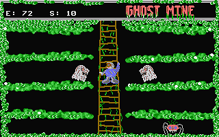 Ghost Mine atari screenshot